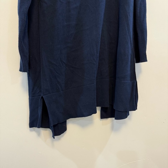 ATHLETA Navy Highland Wrap Sweater | medium - Picture 8 of 9